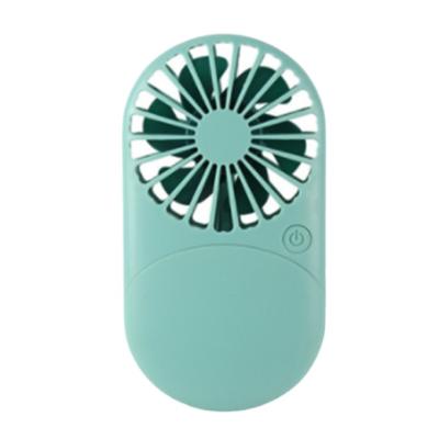 China New Wholesale Rechargeable Small Portable USB Fan With LED Light And Foldable Mirror Mini Cool Fan for sale