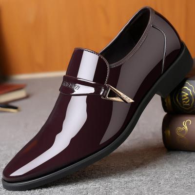 China Black Lightweight Adult Men's Light Weight Black Men's Business Casual Leather Shoes Formal Dress and Oxford Shoes Wholesale Hot Sale for sale