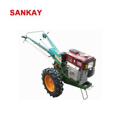 China Farms Farming Power 20hp Tiller Diesel Walking Tractor Attachments for sale