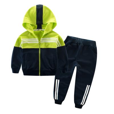 China Wholesale Customization Casual Boys Clothes Jogging Spring And Autumn Suit Boy Sports Two Piece Suit for sale