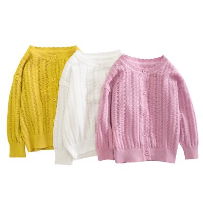 China 2021 stock styles children's sweater clothing wholesale children's thick knitwear long sleeves autumn girls winter anti-shrink for sale