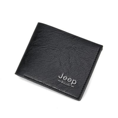 China PU Leather Male Wallet Men Wallet Casual Short Clutch Simple Stylish Wholesale Anti-theft Small Purse for sale