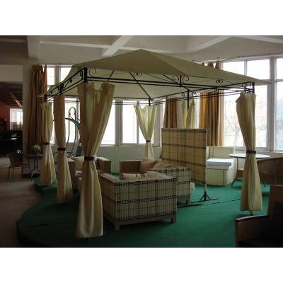 China Outdoor Gazebo 3*6M 3*6M Metal Gazebo Outdoor Gazebo Canopy Garden Wedding Tent for sale