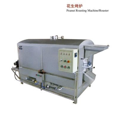 China Stainless Steel Nut Roasting Machine / Rotary Drum Peanut Roaster Machine for sale