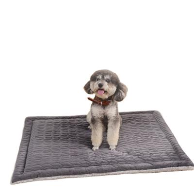 China Breathable Pet Products Wheat Ear Models Series Ultar-soft Portable Pet Mat Bed Blankets for sale