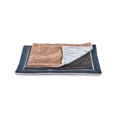 China Breathable Chenille Fabric Breathable Mat Fur Pet Blanket Soft for Cats and Dogs for sale