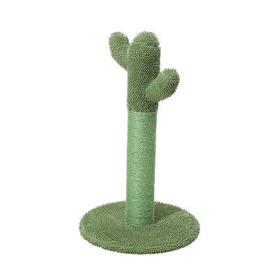 China High Quality Column Cat Tree Cactus Single Stocked Frame for sale