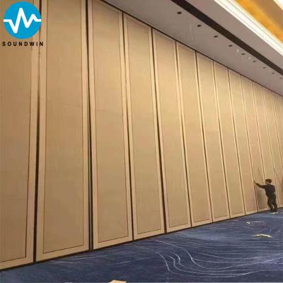 China Sistema de pared divisoria móvil insonorizado para sala de banquetes en venta