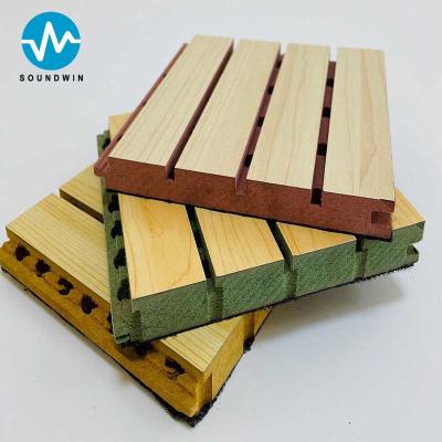 China Los paneles de aislamiento acústico para el techo de madera son a prueba de sonido en venta