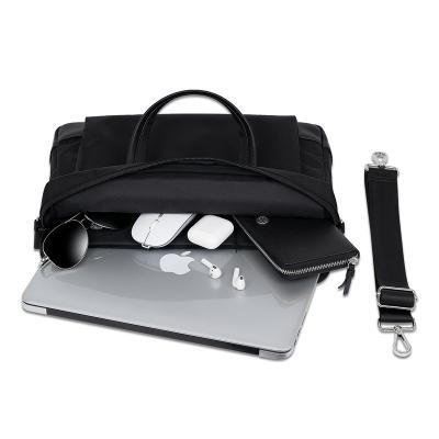 China Factory Wholesale Water Resistant Polyester Handbag Shoulder Computer Laptop Bag Waterproof For Lady for sale