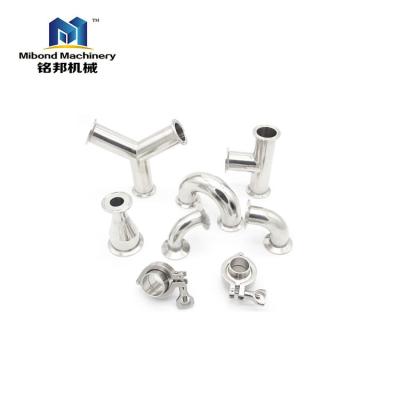 China Distillery Brewery Food Beverage DIN Sanitary 304/316L Stainless 3H Steel Pipe Fittings For Sale for sale