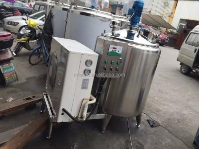 China Food factory price 500L stainless steel milk cooling tank/milk storage tank for sale for sale