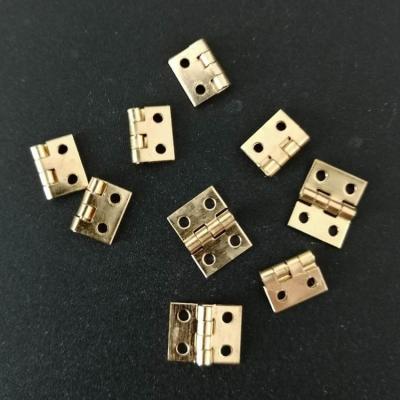 China 8x10mm Traditional Mini Brass Hinges for sale