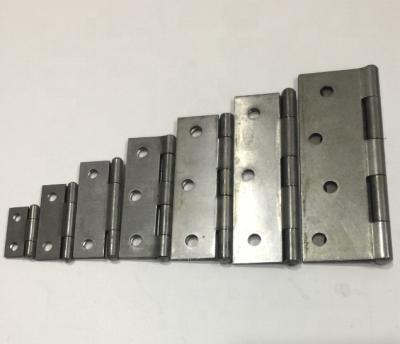 China Door 1-4 Inch Natural Hinges Steel Door Hinges Iron Color Hinges for sale