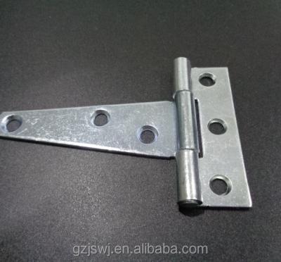 China Iron Stainless Steel T Shaped Door Hinge Galvanized T Strap Hinges for sale