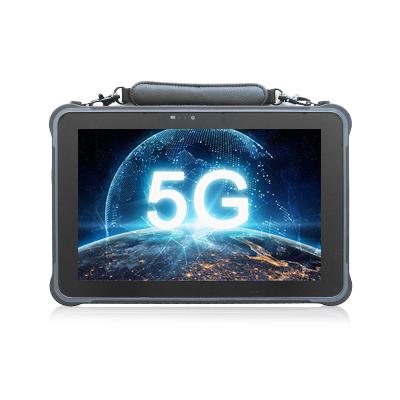 China Waterproof Type C 5G WWAN Tablet 4G 8GB Android 10 Waterproof Rugged Optional Touch Screen Rechargeable Battery 10.1inch for sale