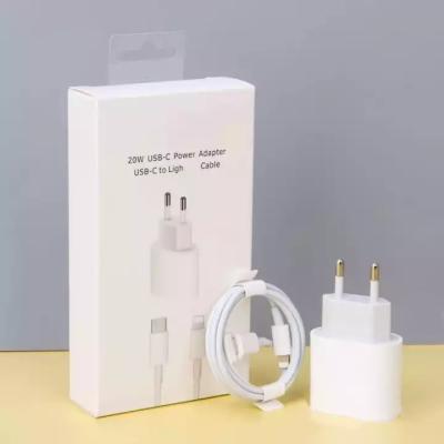 China Mobile Phone PD20W Usb Type C Fast Wall Charger For iPhone13 Adapter PD 20W Original USB-C Charger For Apple EU USA Pug for sale