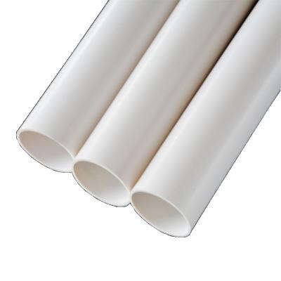 China Drainage PVC High Pressure Pipes For Water Plastic Pipe For Agricultural Drainage Sewage System Pipe for sale