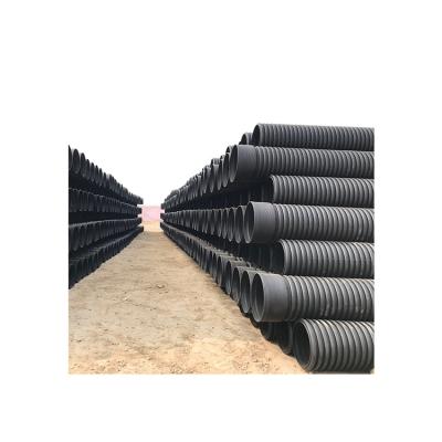 China Pressure Drinking Water China Manufacture Tube Dn110-800 High Quality Double-wall Polyethylene Corrugated HDPE Pipe Prices for sale