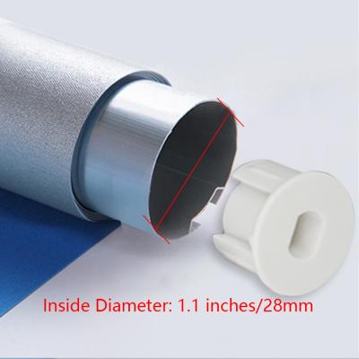 China Quiet and Smooth Running 38mm Aluminum Roller Blind Tube Blinds Accessories for sale