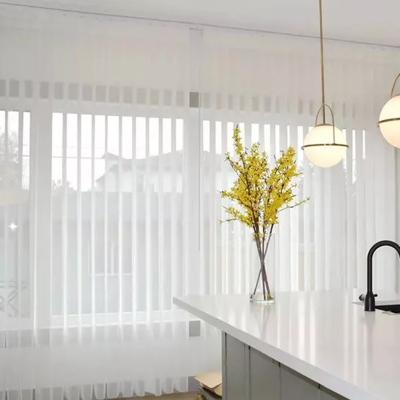 China Motorized Roller Blinds For Kitchens Patterned High Window Sun Filter Blinds Shades That Open From Top Te koop