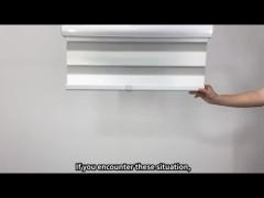 Wholesale Double Layers Day And Night Zebra Roller Blinds Shades Zebra Blinds For Windows