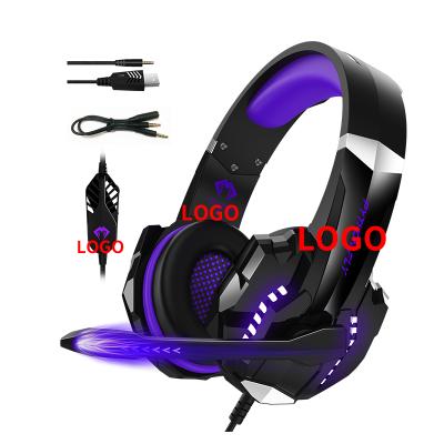 China Headband Free Sample Wired Earphone g9000 Noise Canceling 7.1 Headset Gaming Earphone For PC With Microphone for sale