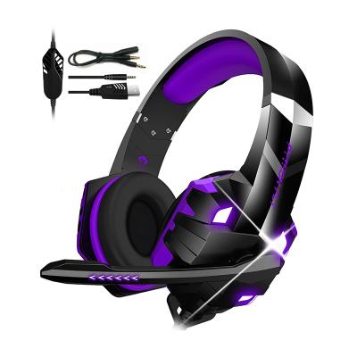 China Free Shipping G9000 MAX Headband Earphones PC LED 7.1 Headset Game Earphone Gamer Audifonos Game With Mic For Xbox for sale