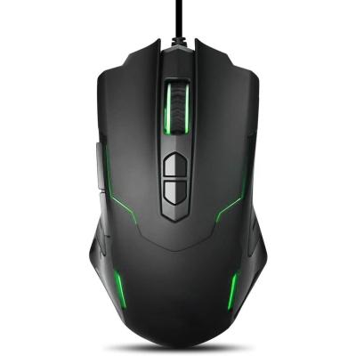 China Free Sample Cheap 3D 7200 DPI Wired Gaming Mouse PC Gamer With Breathing Light For Logitech Windows 7/8/10/XP for sale