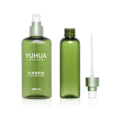 China 250ml ACP cosmetic bottle eco-friendly for sofe drink/fruit juice shampoo plastic bottle recycled PET plastic bottle/lotion bottle for sale