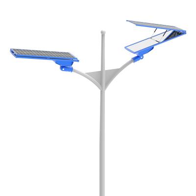 China ROAD Waterproof HK Mistai IP66 Lithium Battery Solar Street Light All In One Outdoor Solar LED Street Light for sale