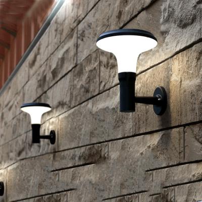 China Wholesale Solar LED Wall Light HK Mistai Garden Mushroom IP65 Waterproof Solar LED Wall Light Wholesale For Garden Decor for sale