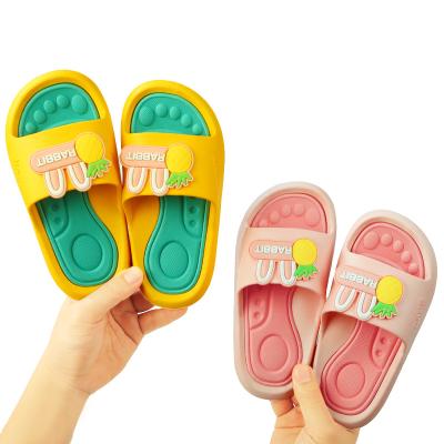 China Wholesale Lightweight Cartoon Children's Summer Slippers Children's Animal Home Slippers Slippers for sale