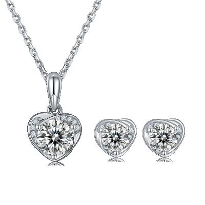 China TRENDY Women Jewelry Set Sterling Silver Jewelry Sets 2021 for sale