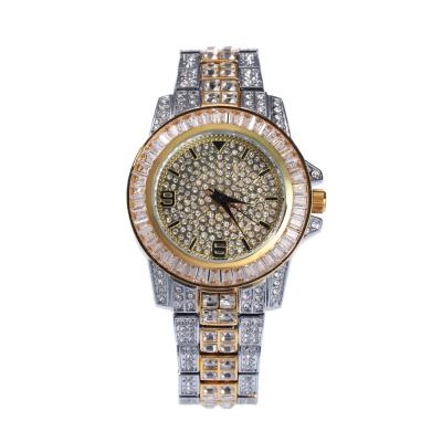 China Luxury Automatic Date Hip Hop Jewelry With Diamonds Mechanical Quartz Watches Men Wrist for sale