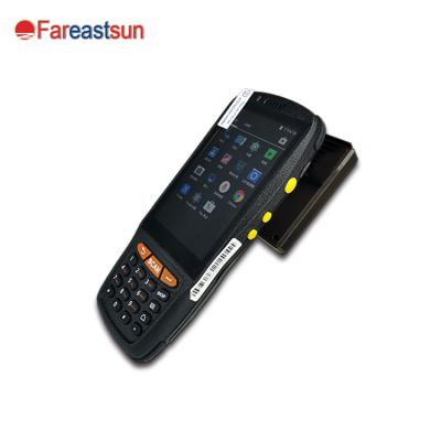 China Fareastsun 860-960MHz IP65 Inventory Checking Cheap Android PDA 2M Long Range UHF RFID Smart Card Terminal Handheld Tag Reader F-HM02 for sale