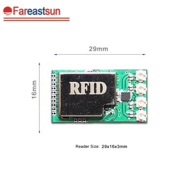 China Fareastsun 900MHz 9dBi 5 Meter Long Range Antenna 4 Ports UHF RFID Reader Module F-MM04 for sale