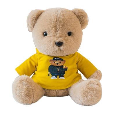 China Cute Fun Colorful Sweater Teddy Bear Doll Stuffed And Plush Toy Animal Cute Gift For Children for sale