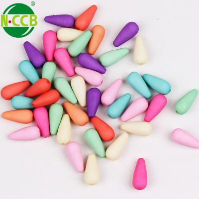 China Mix Color Acrylic Water Drop Acrylic Plastic Bead for sale