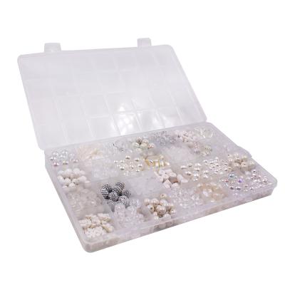 China Jewelry 2021 popular hot-selling styles 28 kinds of bead sets for DIY bracelet and necklace making for sale