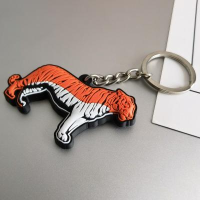 China Promotion Gift Creative Custom Key Chain Ornaments Car Keychains Cute Rubber Soft Cartoon PVC Key Chain Plastic Key Chain Accept To Custom Design for sale