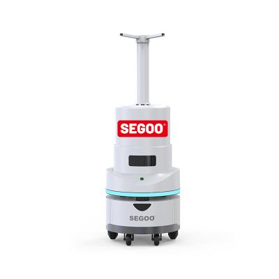 China Hospital Fogging Mist Robot Spray Disinfection Robot Hotel Sterilizing Clean Robot Atomizer for sale