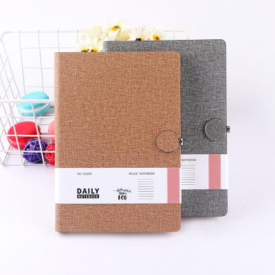 China LOGO Printing Customized Wholesale Promotional PU Leather Diary Notebook Diary PU Leather Hardcover Planner Hardcover Notebook Diary Printing for sale