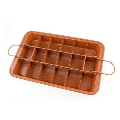 China Sustainable Pan Cake Mold Pan Square Bread Cake Mold Sustainable Heat Resistant Non-Stick Mold for sale