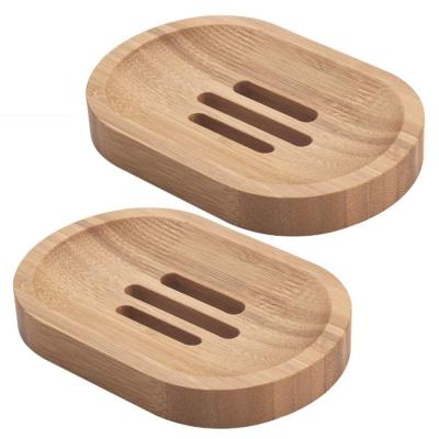 Chine wood soap dish bamboo soap box oval bar soap holder bathroom decor or gift à vendre