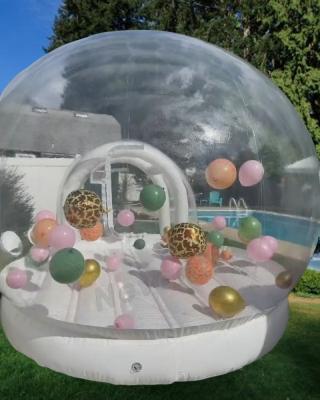 China Customized Size and Repair Kit Accessory Pink Inflatable Bubble House for Commercial for sale