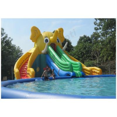 China Opblaasbare paddleboot en zwembad Kinderen Entertainment Jumping Castle CE goedgekeurd Te koop