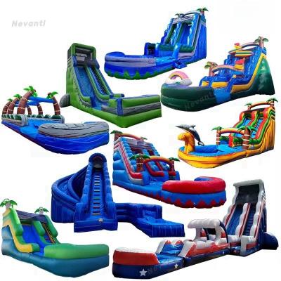 China Parties Rental Grade Waterslide Pool Inflatable Water Slide for Kids Commercial Grade for sale