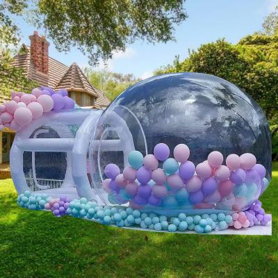 China Custom Artwork Supported Outdoor Inflatable Bubble House for Events Parties and Weddings for sale