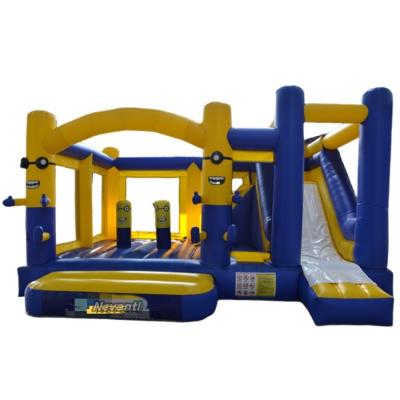 China 5-7 Años de edad Salto de rango castillo inflable Compra con color personalizado en venta